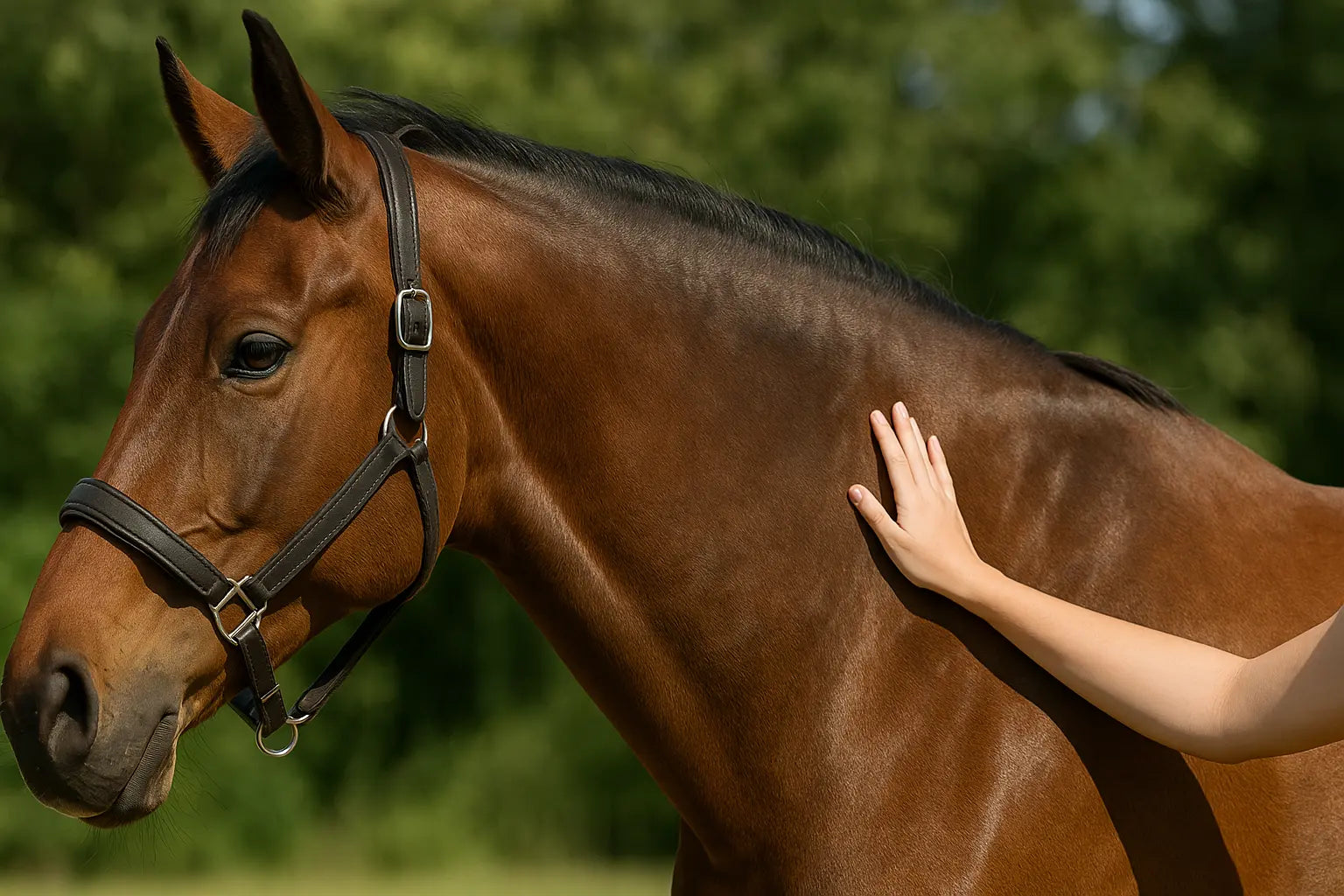 Horse skin care and pH balance